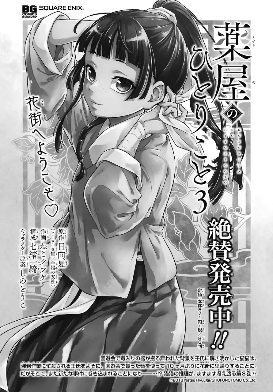 Kusuriya no Hitorigoto Chapter 17 page 41 - Chapter 17: Honey (Part 2)