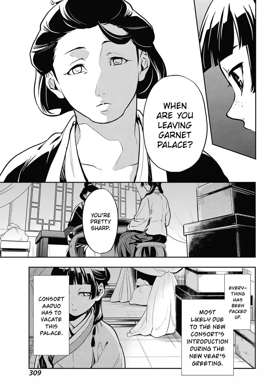 Kusuriya no Hitorigoto Chapter 17 page 5 - Chapter 17: Honey (Part 2)