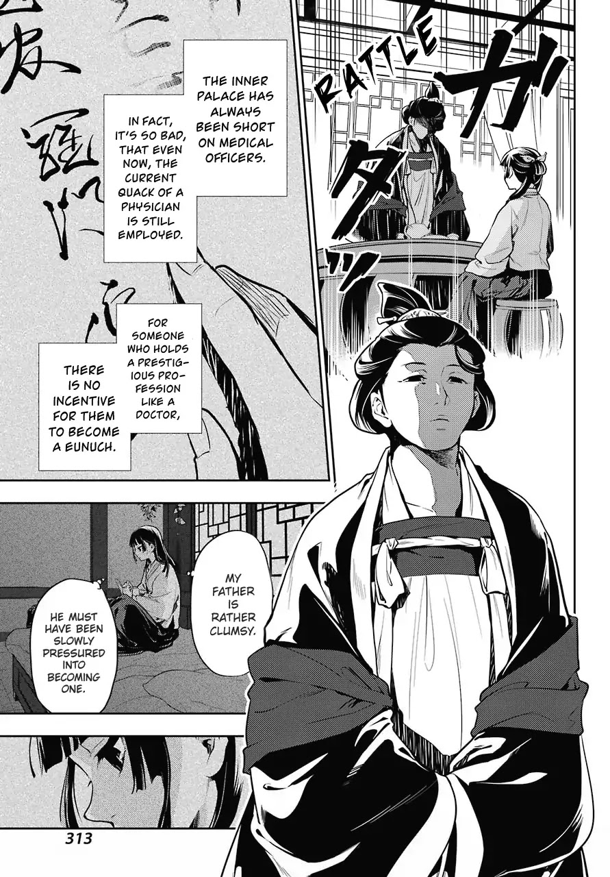 Kusuriya no Hitorigoto Chapter 17 page 9 - Chapter 17: Honey (Part 2)