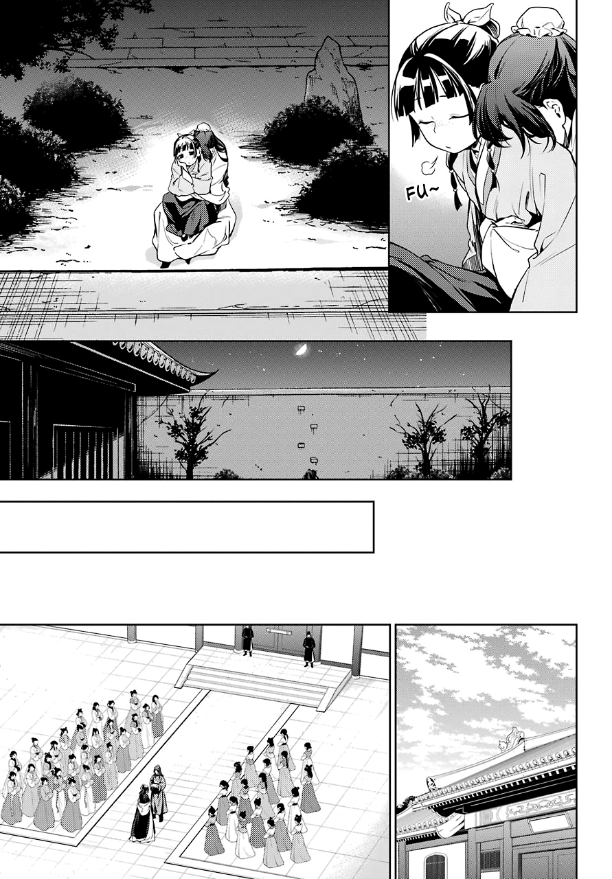Kusuriya no Hitorigoto Chapter 18 page 18 - Chapter 18: Consort Aaduo