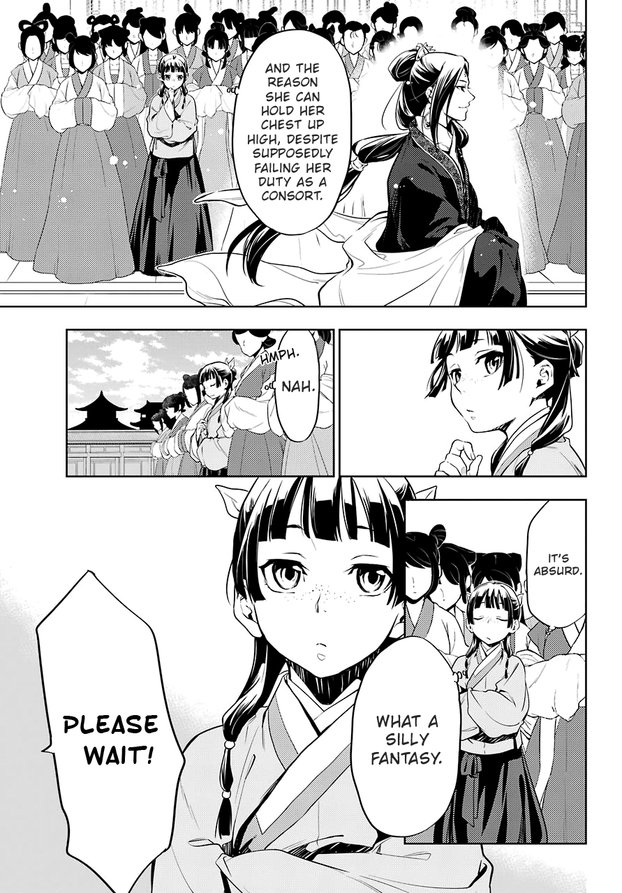 Kusuriya no Hitorigoto Chapter 18 page 24 - Chapter 18: Consort Aaduo