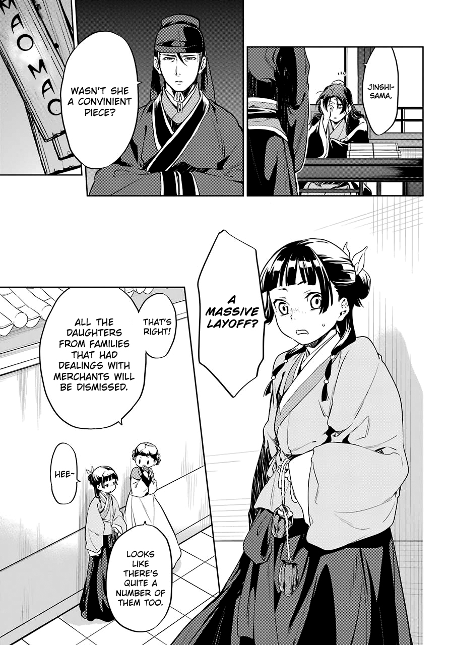 Kusuriya no Hitorigoto Chapter 19 page 7 - Chapter 19: Crossroads