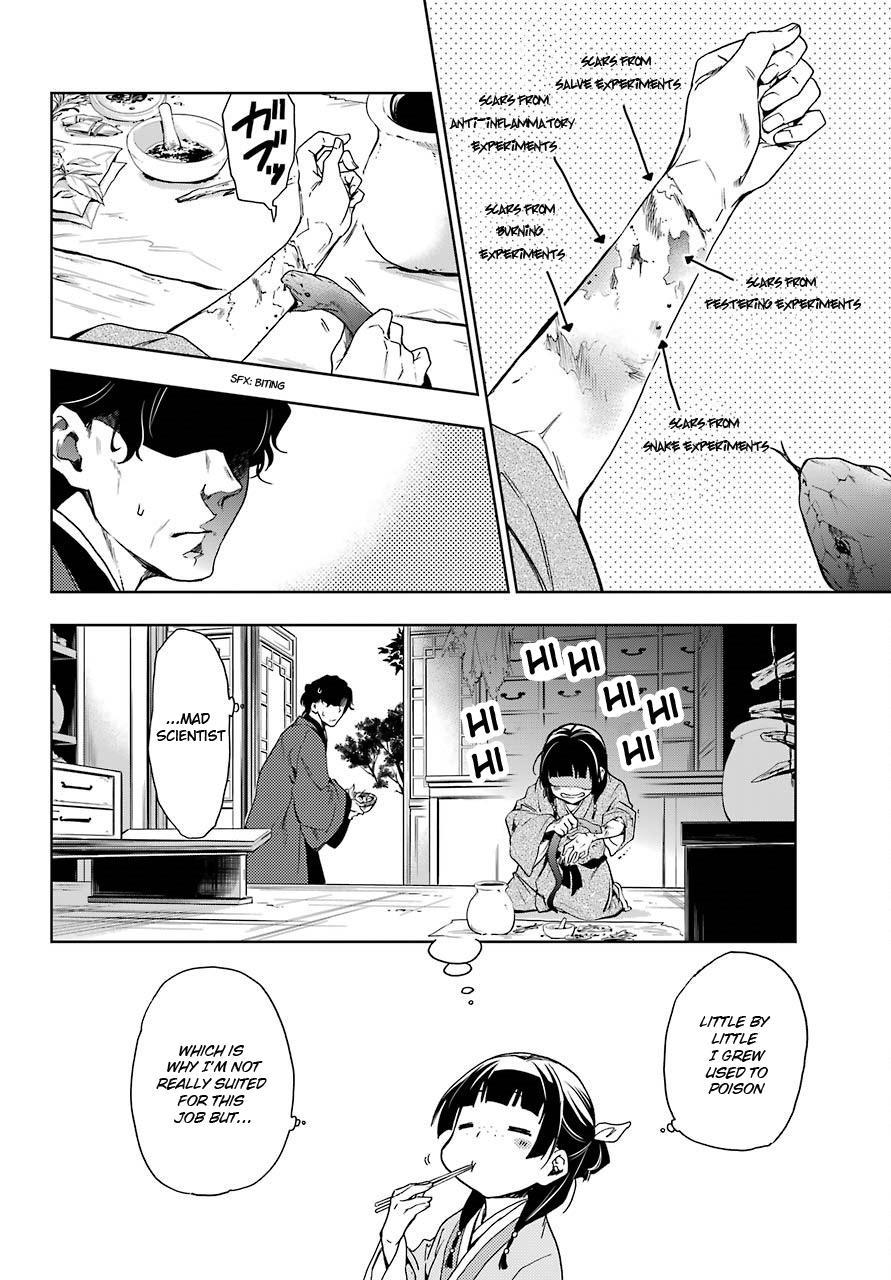Kusuriya no Hitorigoto Chapter 2 page 16 - Chapter 2: Mad Scientist