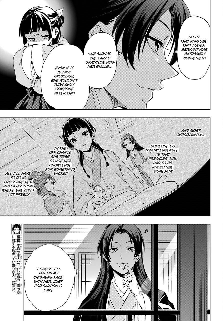 Kusuriya no Hitorigoto Chapter 2 page 3 - Chapter 2: Mad Scientist