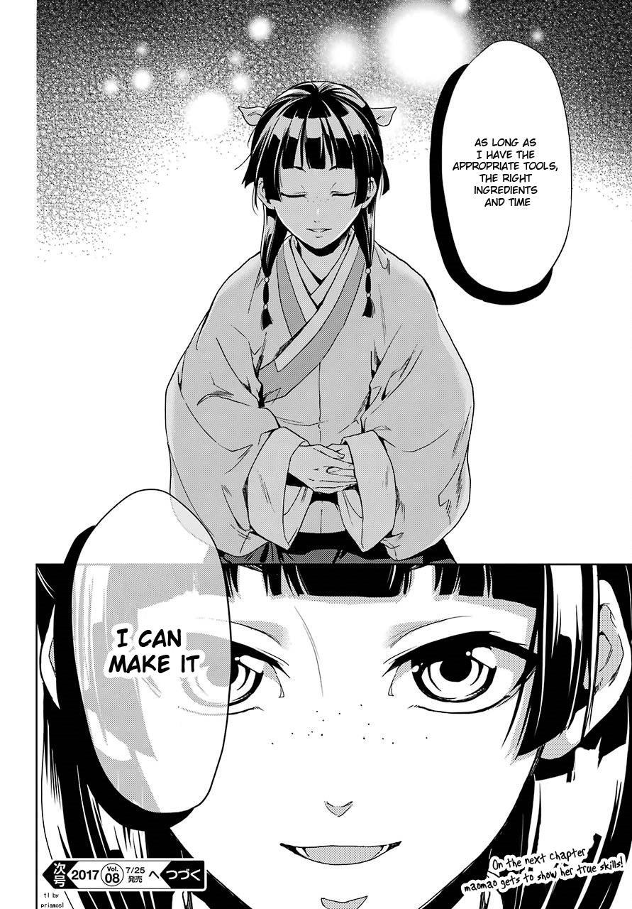 Kusuriya no Hitorigoto Chapter 2 page 36 - Chapter 2: Mad Scientist