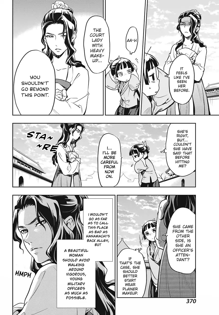 Kusuriya no Hitorigoto Chapter 22 page 26 - Chapter 22: Outer Court Duty