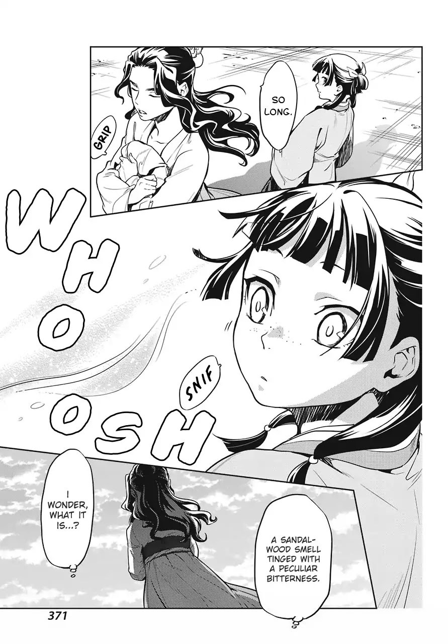 Kusuriya no Hitorigoto Chapter 22 page 27 - Chapter 22: Outer Court Duty
