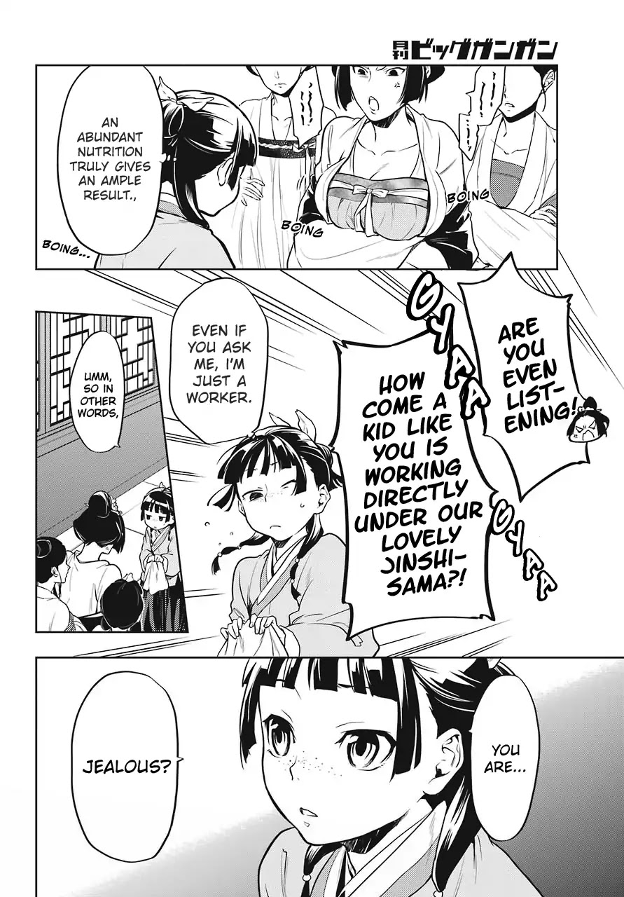 Kusuriya no Hitorigoto Chapter 22 page 8 - Chapter 22: Outer Court Duty