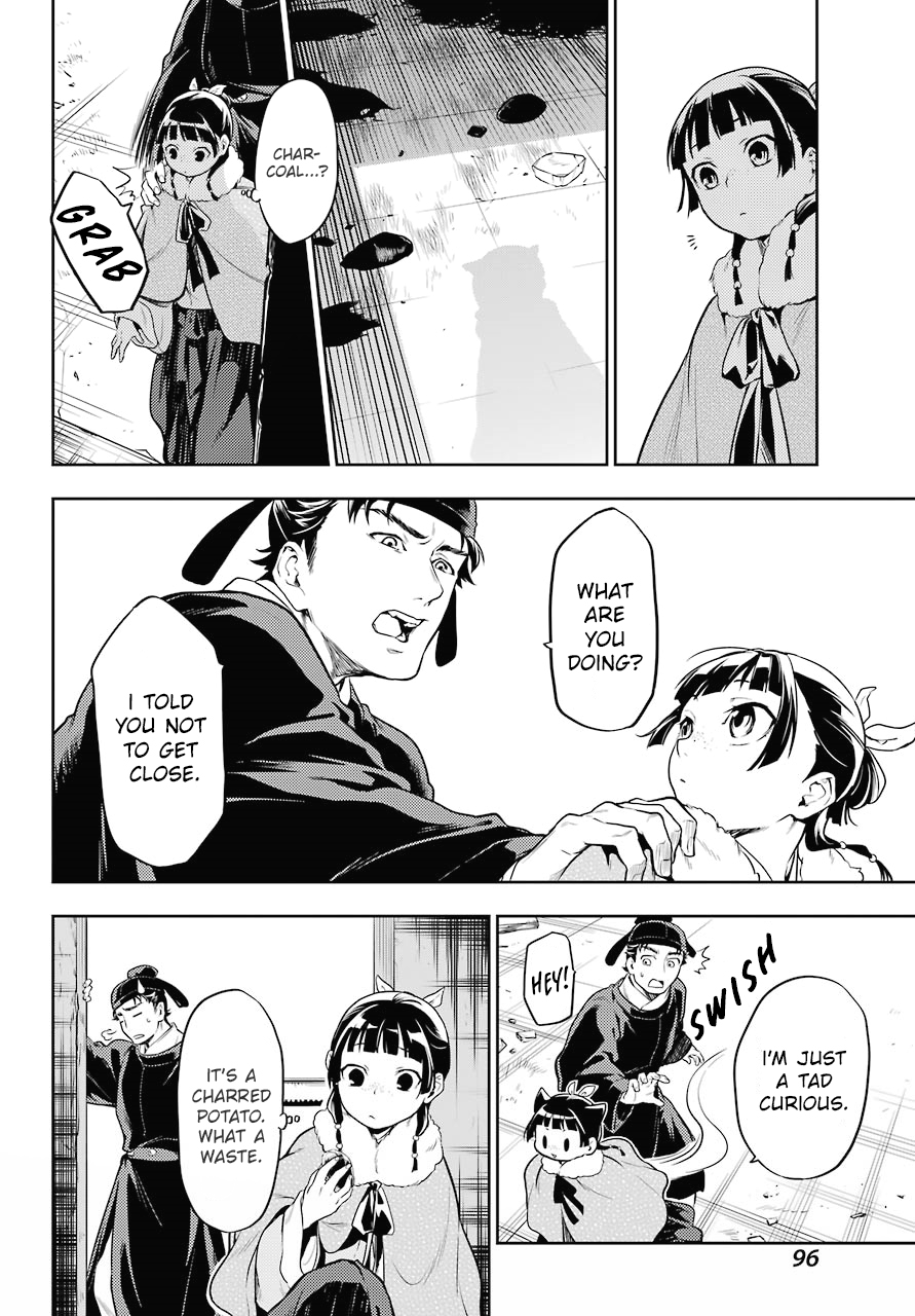 Kusuriya no Hitorigoto Chapter 24 page 16 - Chapter 24: A Smoker's Pipe