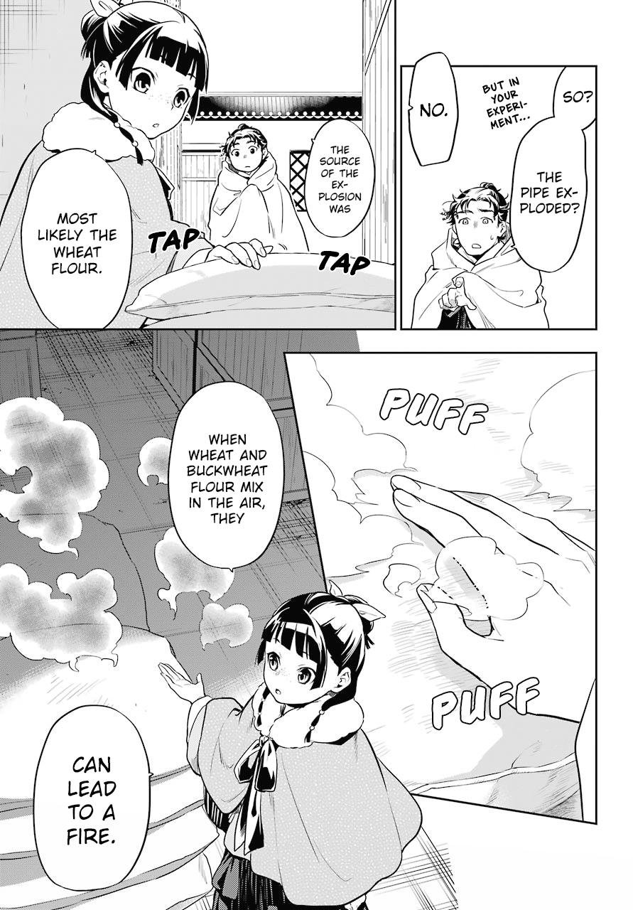 Kusuriya no Hitorigoto Chapter 24 page 27 - Chapter 24: A Smoker's Pipe
