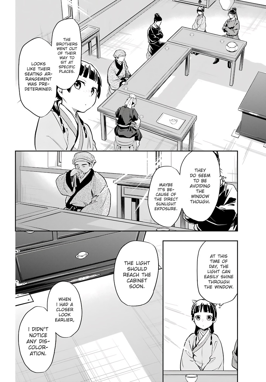Kusuriya no Hitorigoto Chapter 26 page 18 - Chapter 26: The Lead