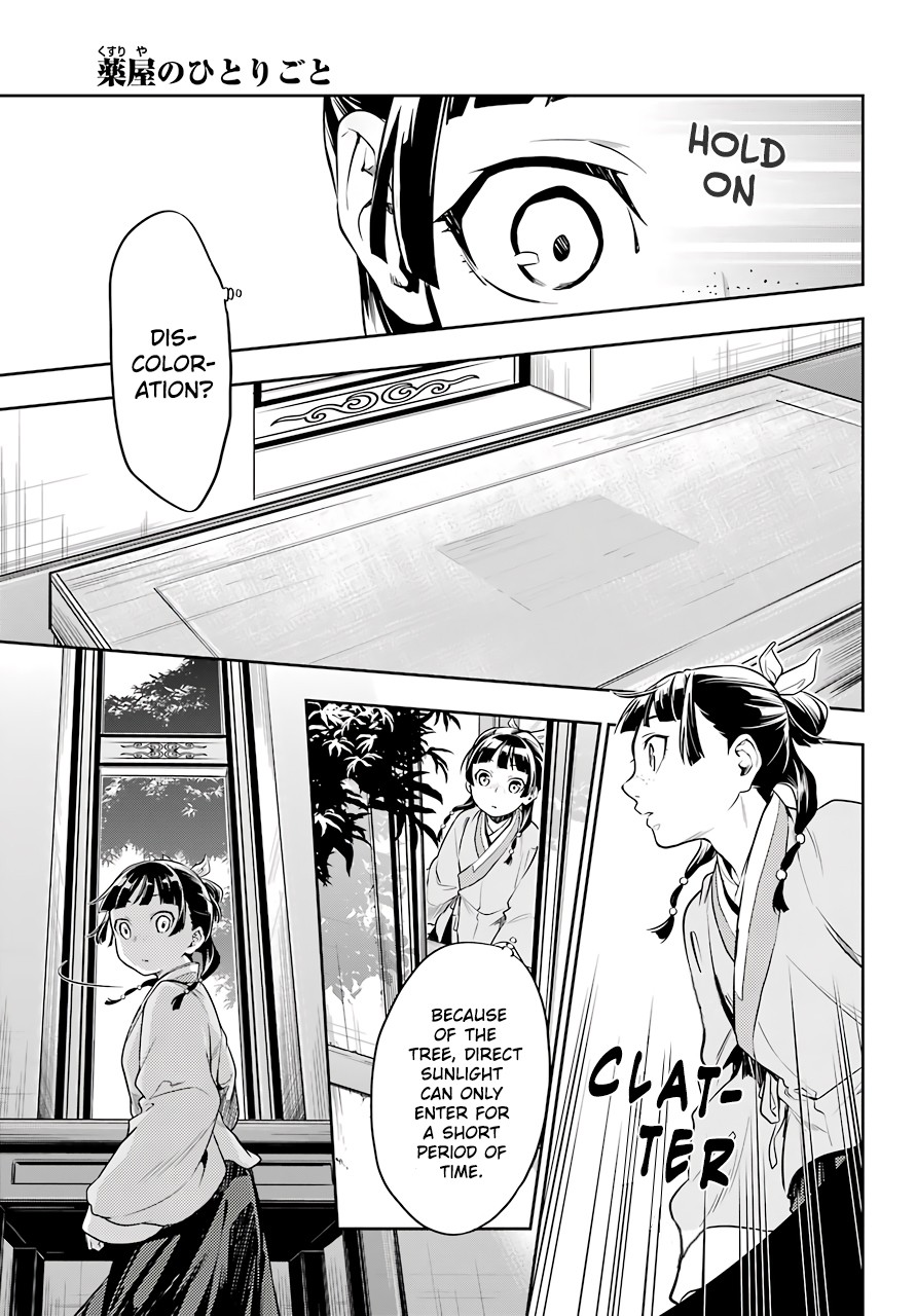 Kusuriya no Hitorigoto Chapter 26 page 19 - Chapter 26: The Lead