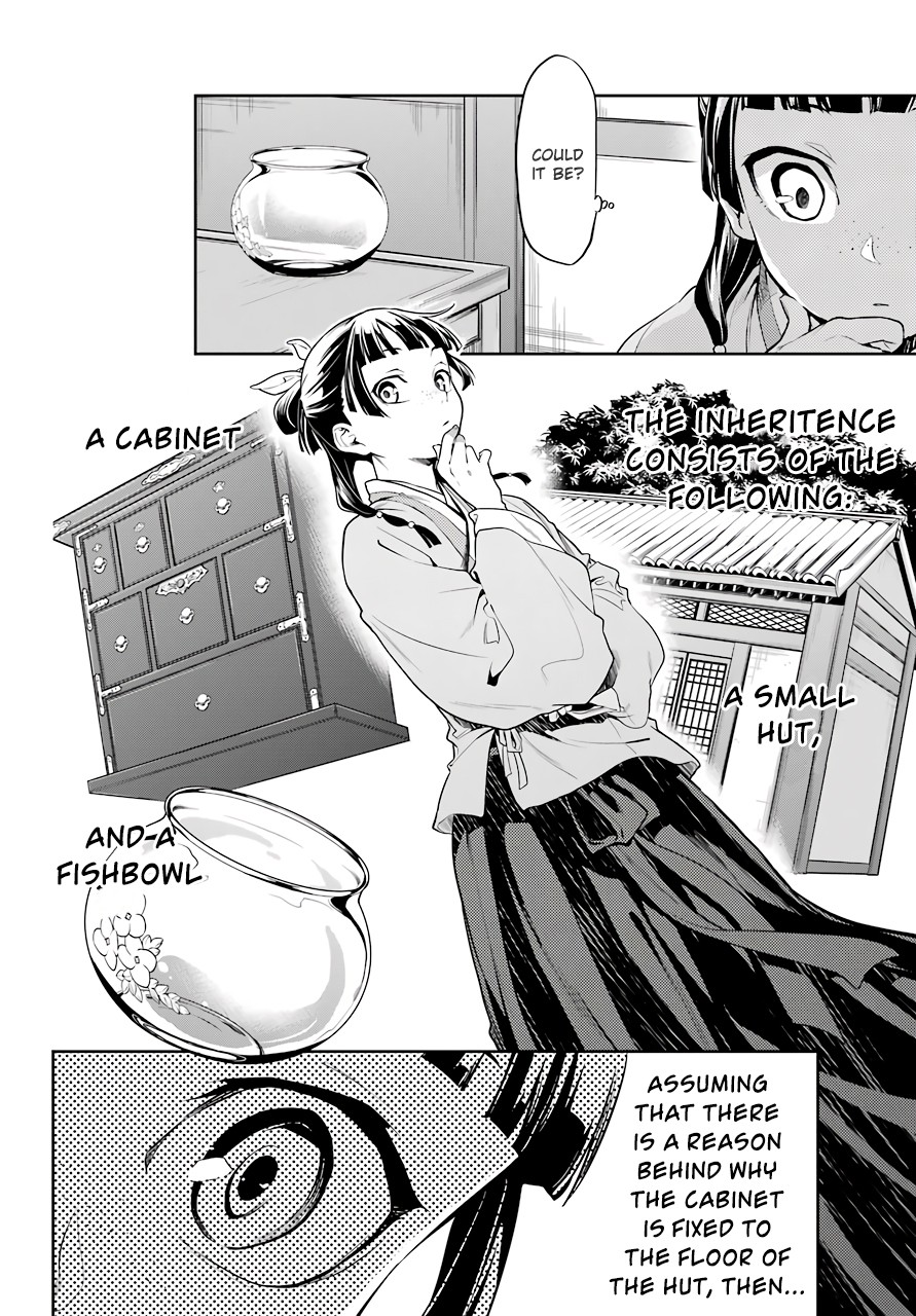 Kusuriya no Hitorigoto Chapter 26 page 22 - Chapter 26: The Lead