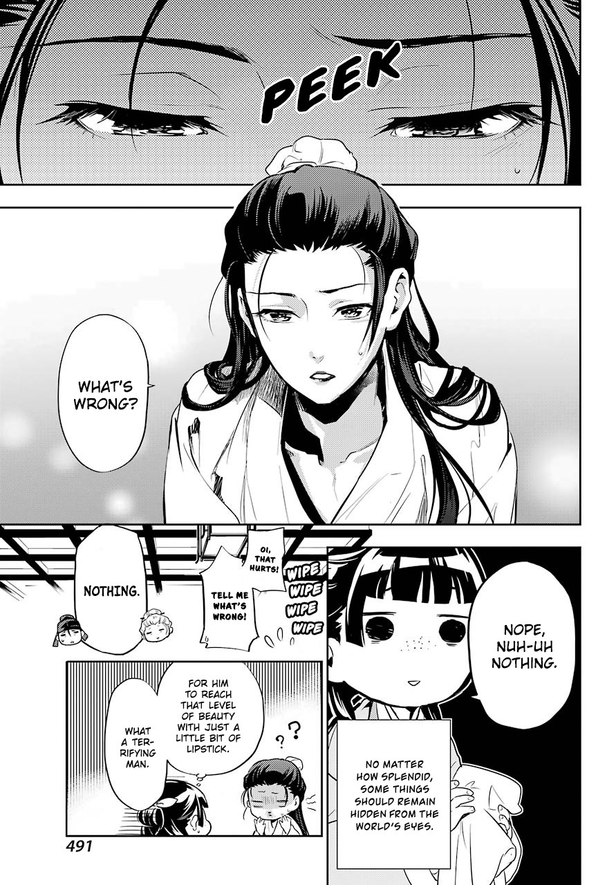 Kusuriya no Hitorigoto Chapter 27 page 19 - Chapter 27: Cosmetics