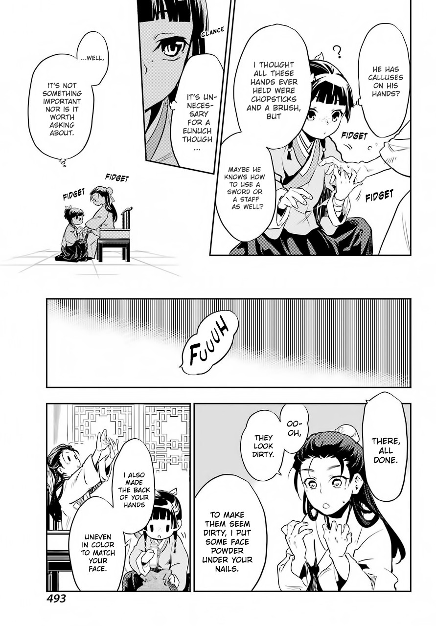 Kusuriya no Hitorigoto Chapter 27 page 21 - Chapter 27: Cosmetics