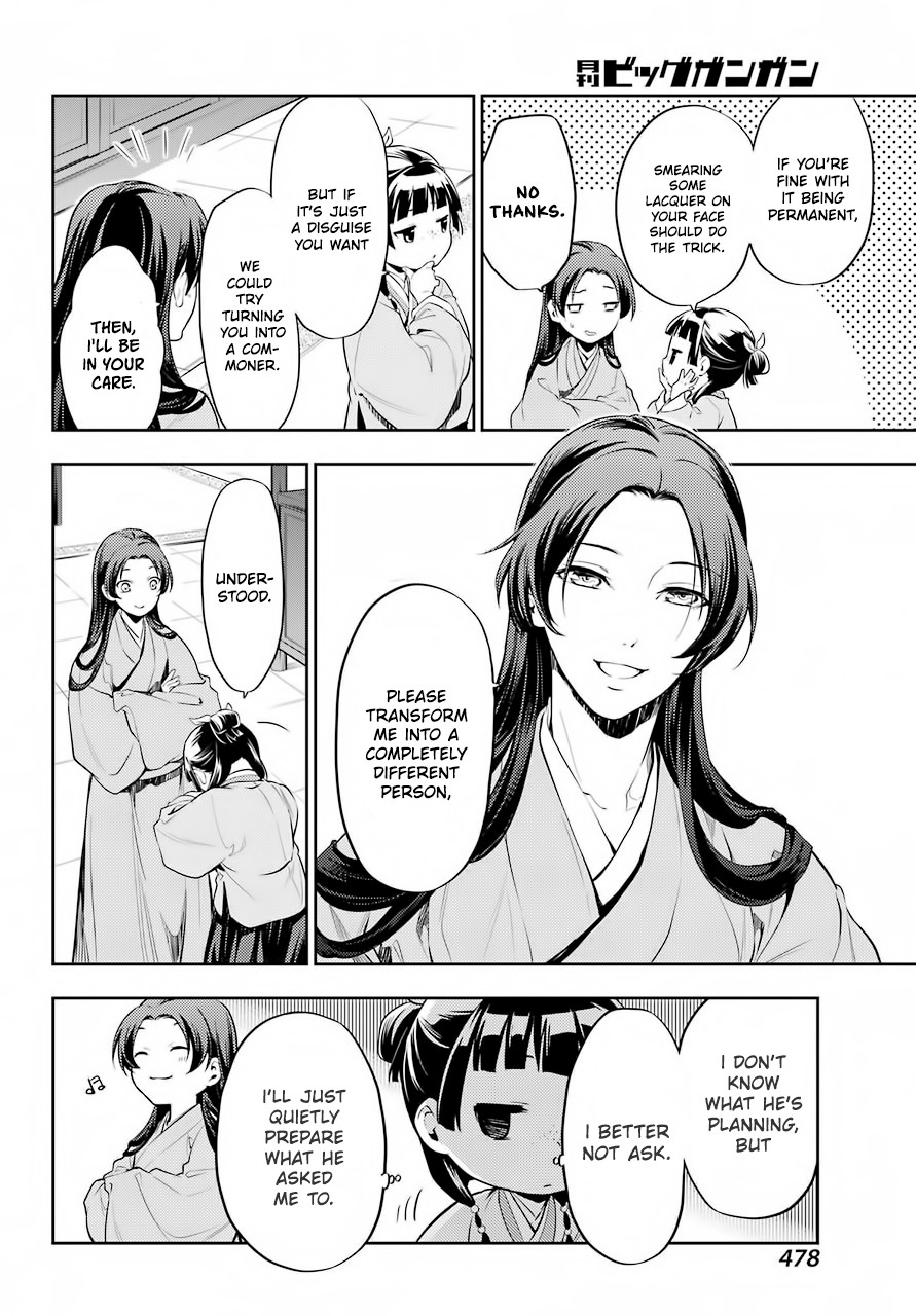 Kusuriya no Hitorigoto Chapter 27 page 6 - Chapter 27: Cosmetics