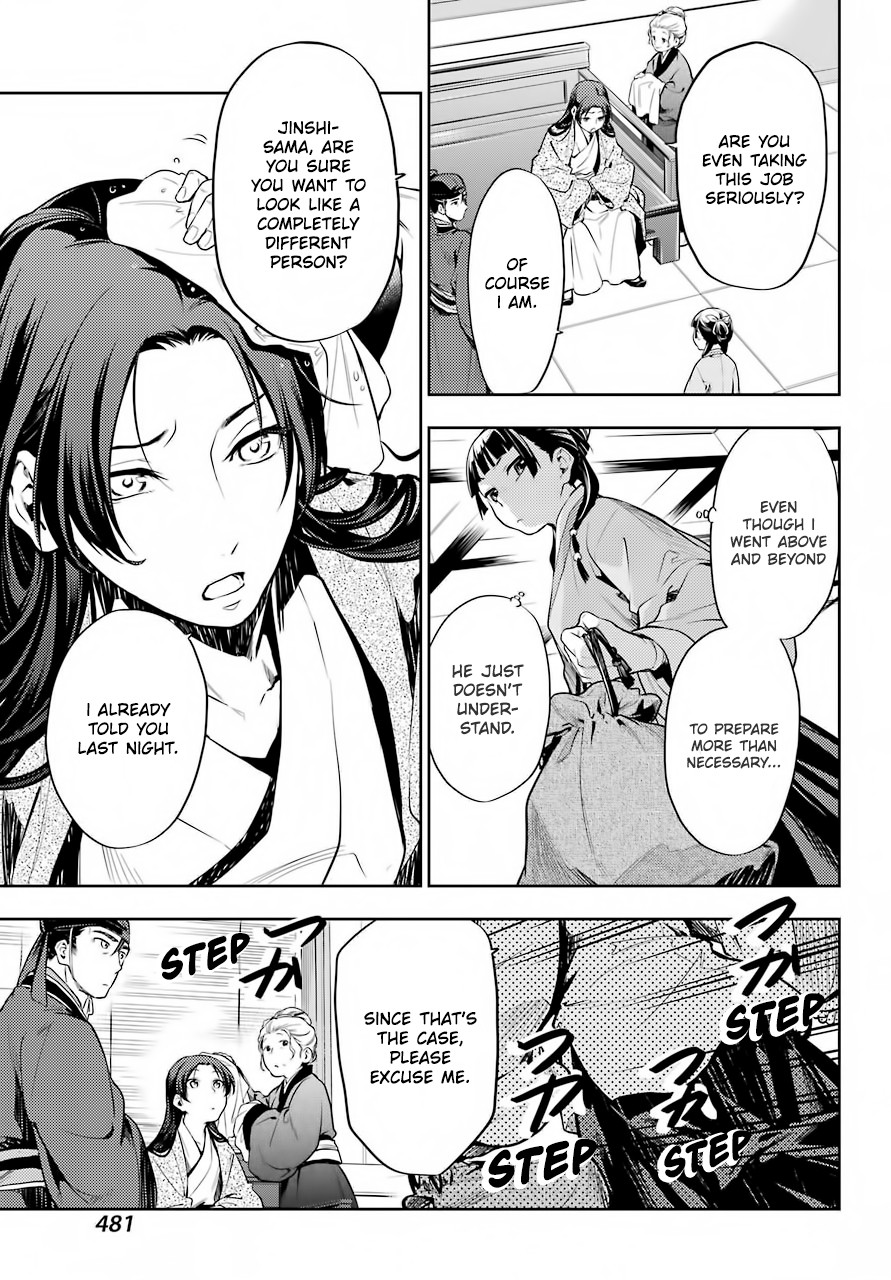 Kusuriya no Hitorigoto Chapter 27 page 9 - Chapter 27: Cosmetics
