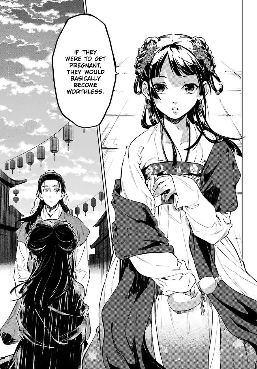 Kusuriya no Hitorigoto Chapter 28.2 page 16 - Chapter 28.2: A Stroll Through The City (Final Part)
