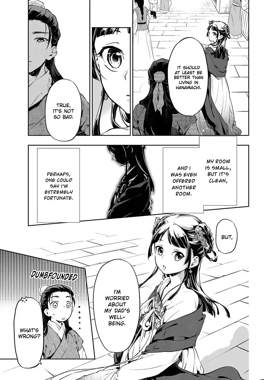 Kusuriya no Hitorigoto Chapter 28.2 page 4 - Chapter 28.2: A Stroll Through The City (Final Part)