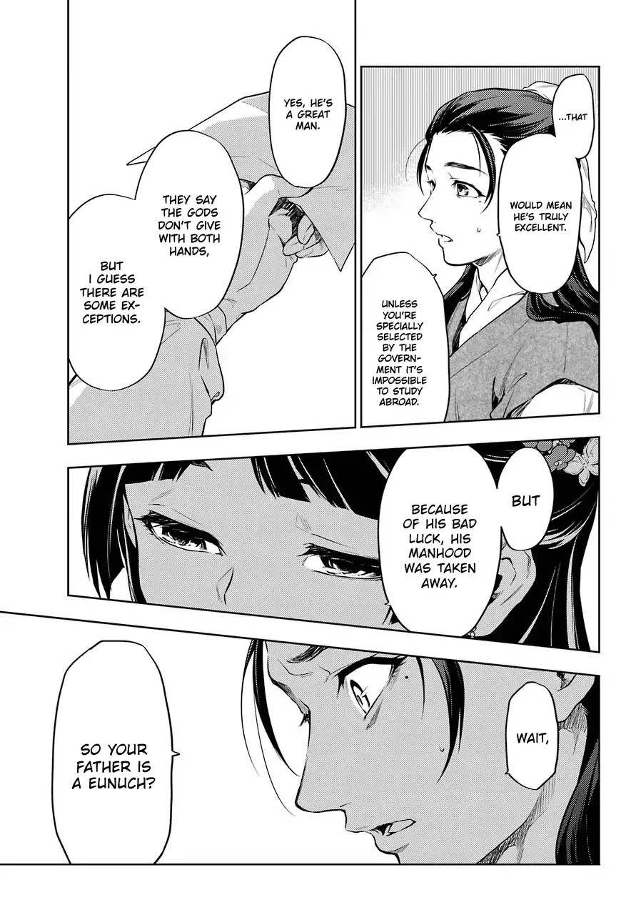 Kusuriya no Hitorigoto Chapter 28.2 page 6 - Chapter 28.2: A Stroll Through The City (Final Part)