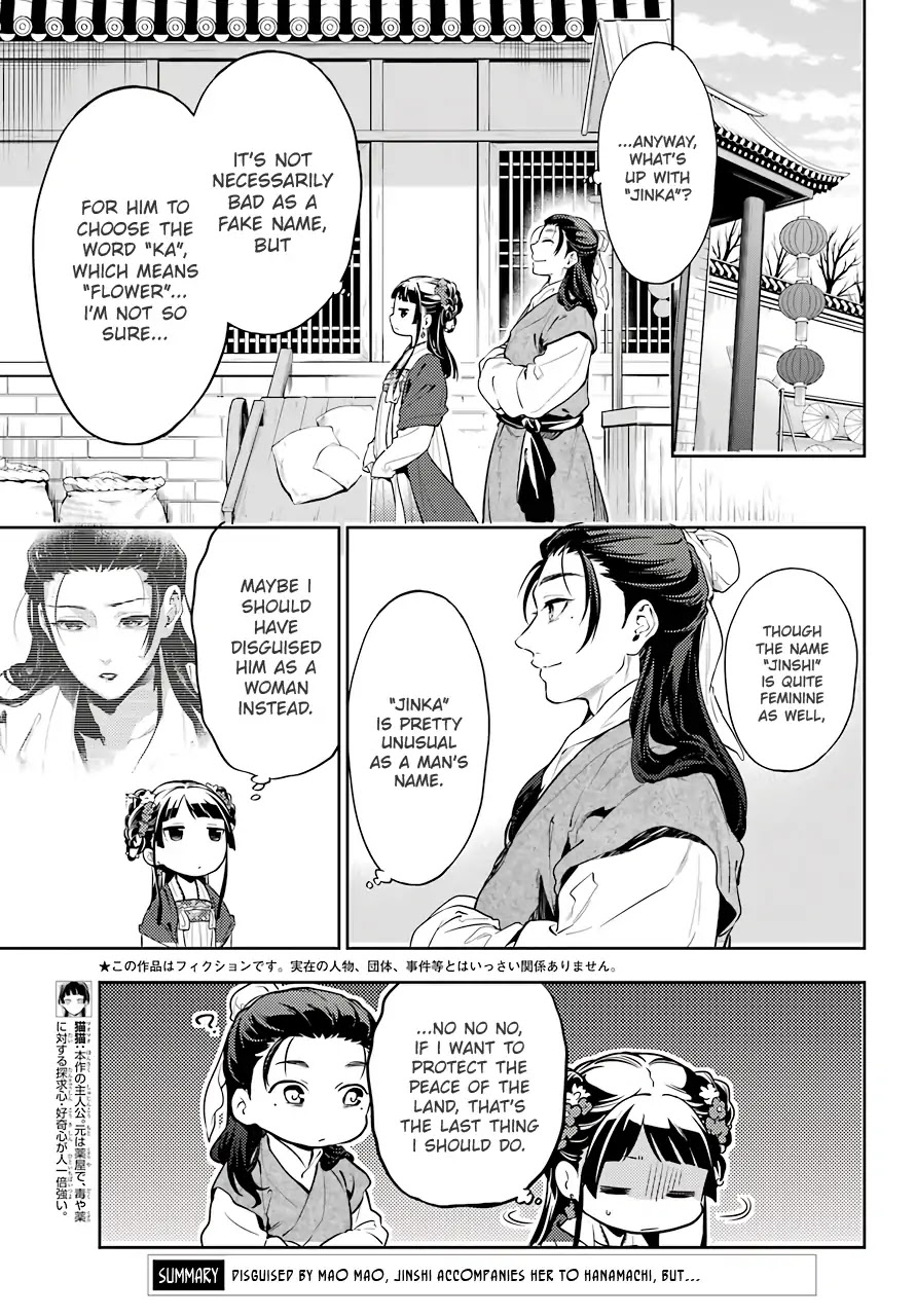 Kusuriya no Hitorigoto Chapter 28 page 11 - Chapter 28: A Stroll Through The City