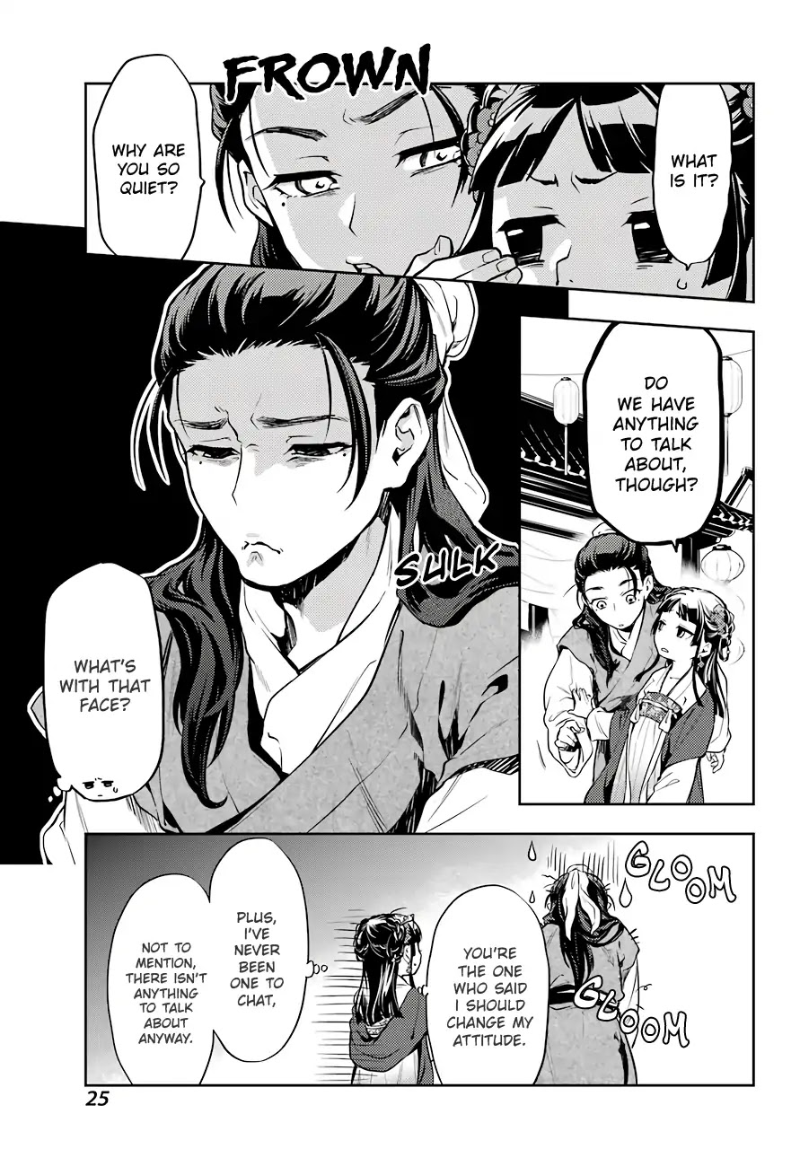 Kusuriya no Hitorigoto Chapter 28 page 17 - Chapter 28: A Stroll Through The City