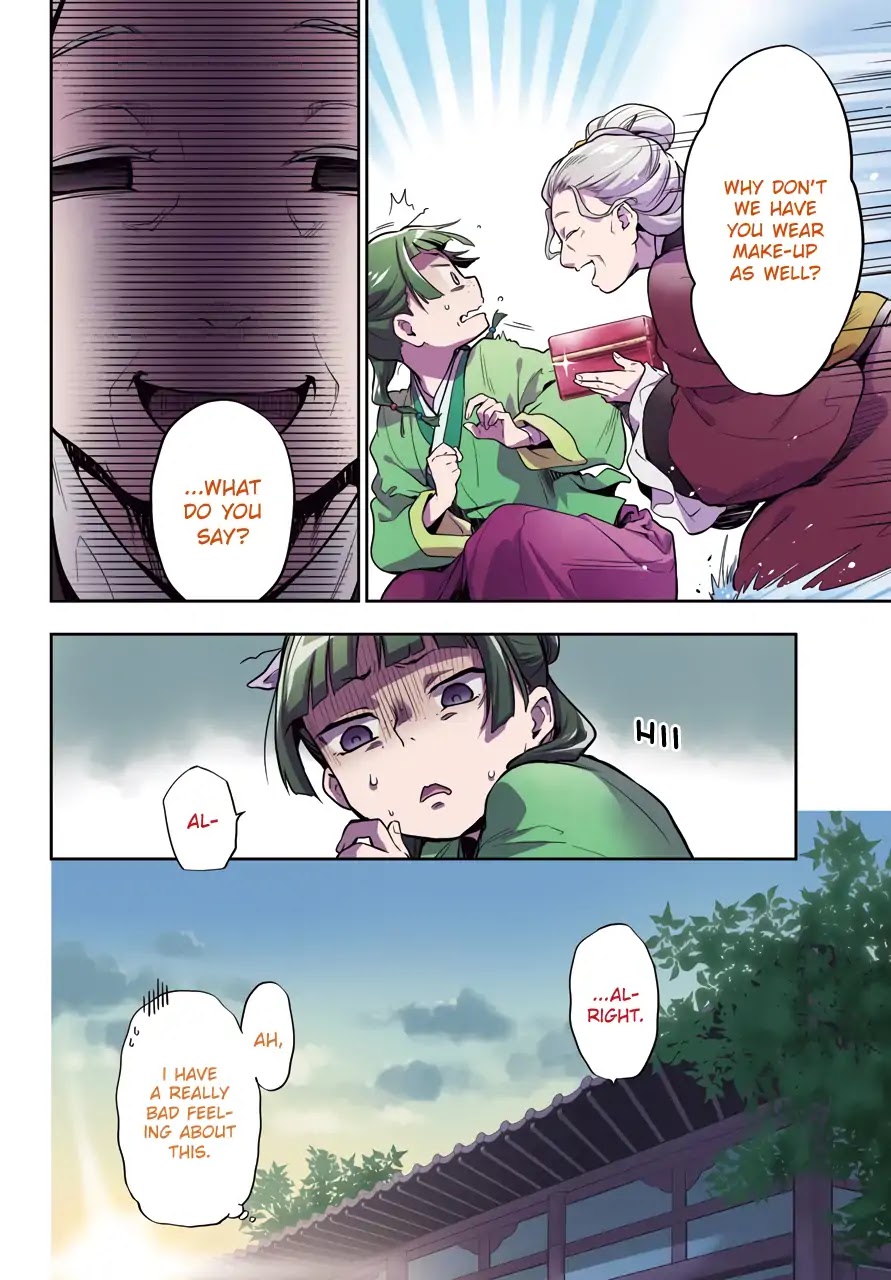 Kusuriya no Hitorigoto Chapter 28 page 7 - Chapter 28: A Stroll Through The City