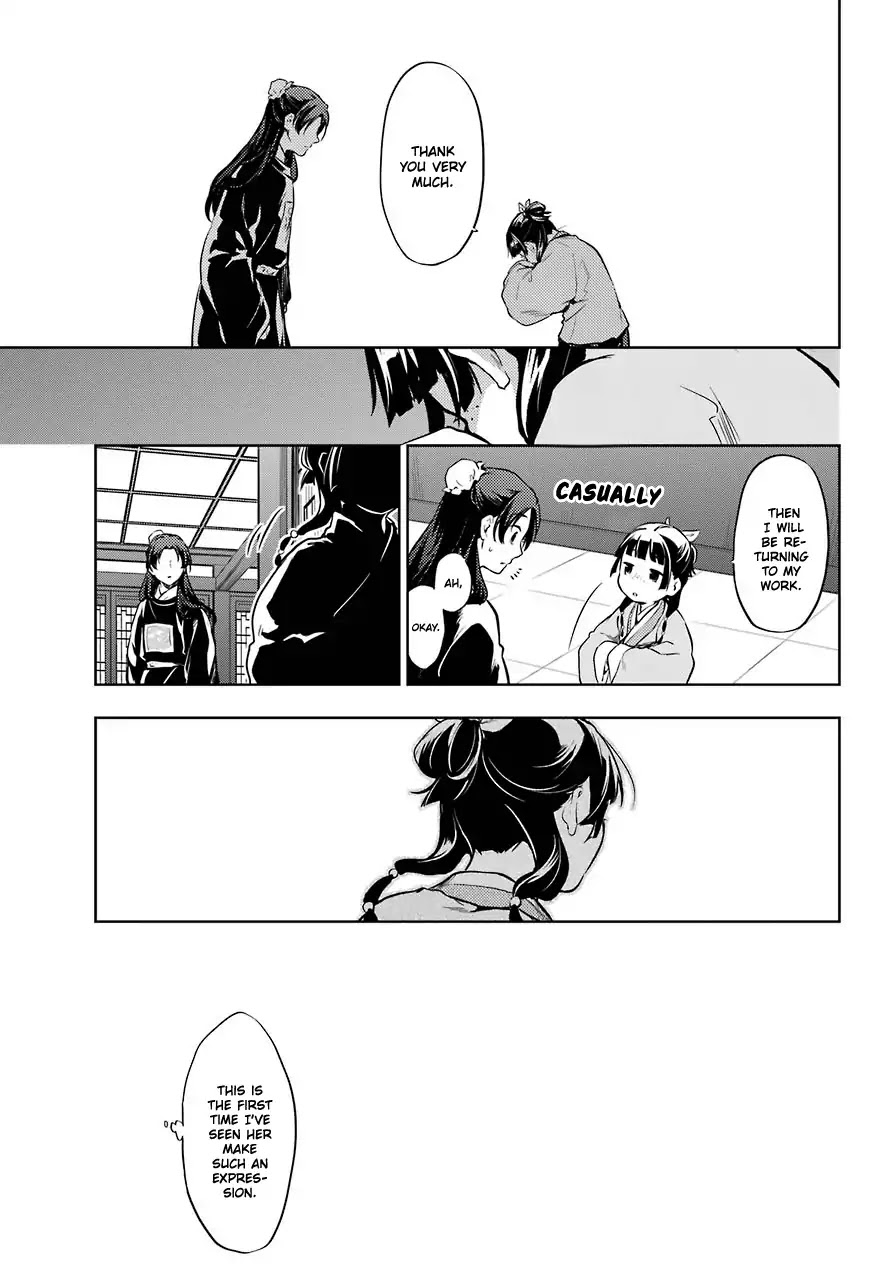 Kusuriya no Hitorigoto Chapter 29.2 page 17 - Chapter 29.2: Syphilis (Part 2)