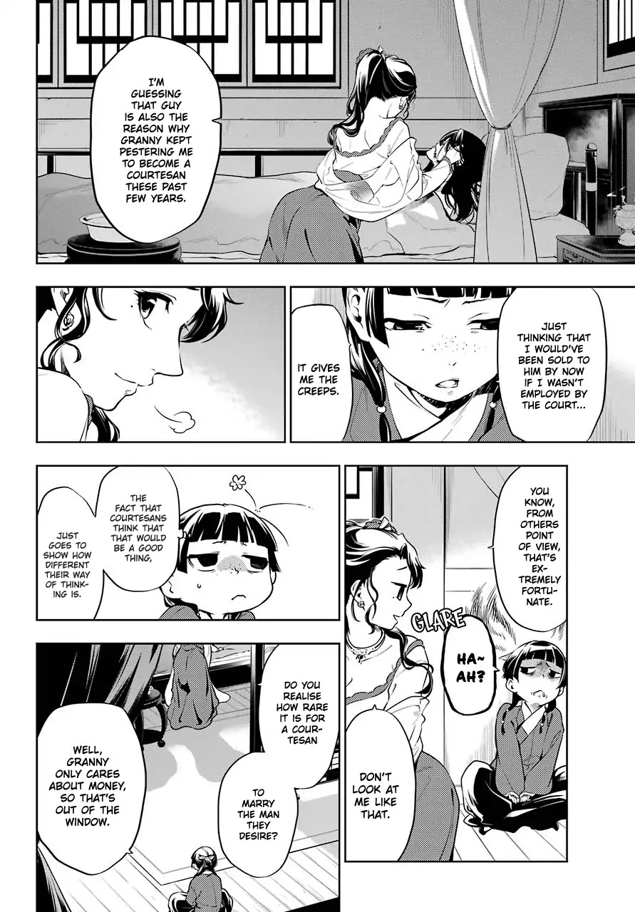 Kusuriya no Hitorigoto Chapter 29.2 page 3 - Chapter 29.2: Syphilis (Part 2)