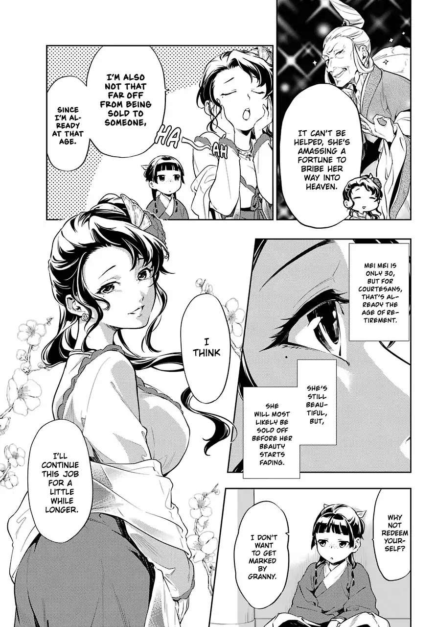 Kusuriya no Hitorigoto Chapter 29.2 page 4 - Chapter 29.2: Syphilis (Part 2)