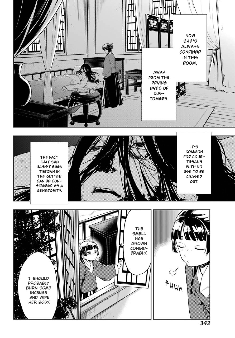 Kusuriya no Hitorigoto Chapter 29 page 10 - Chapter 29: Syphilis (Part 1)