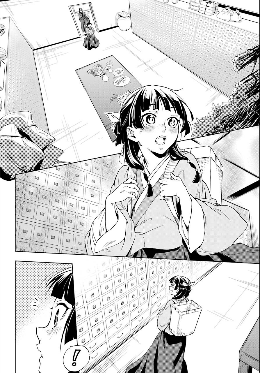 Kusuriya no Hitorigoto Chapter 3 page 12 - Chapter 3: The Imperial Court's Nymph