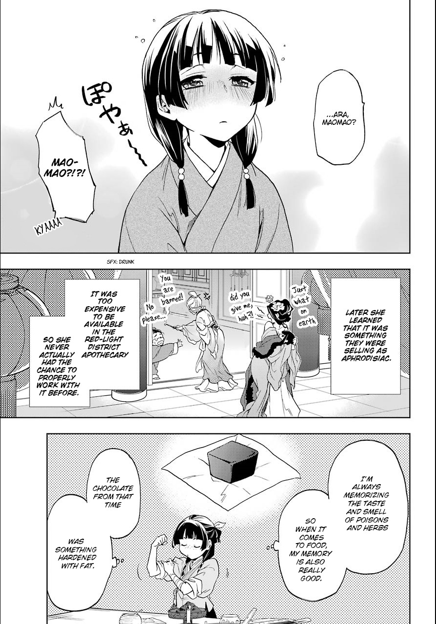 Kusuriya no Hitorigoto Chapter 3 page 21 - Chapter 3: The Imperial Court's Nymph
