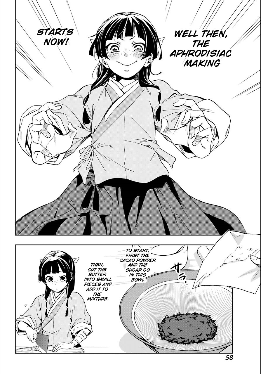 Kusuriya no Hitorigoto Chapter 3 page 22 - Chapter 3: The Imperial Court's Nymph