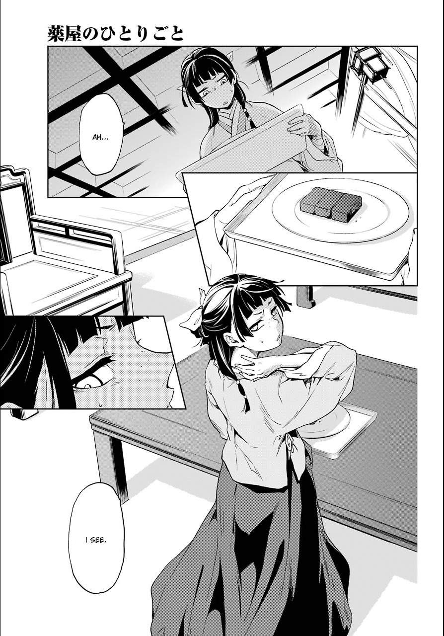Kusuriya no Hitorigoto Chapter 3 page 40 - Chapter 3: The Imperial Court's Nymph