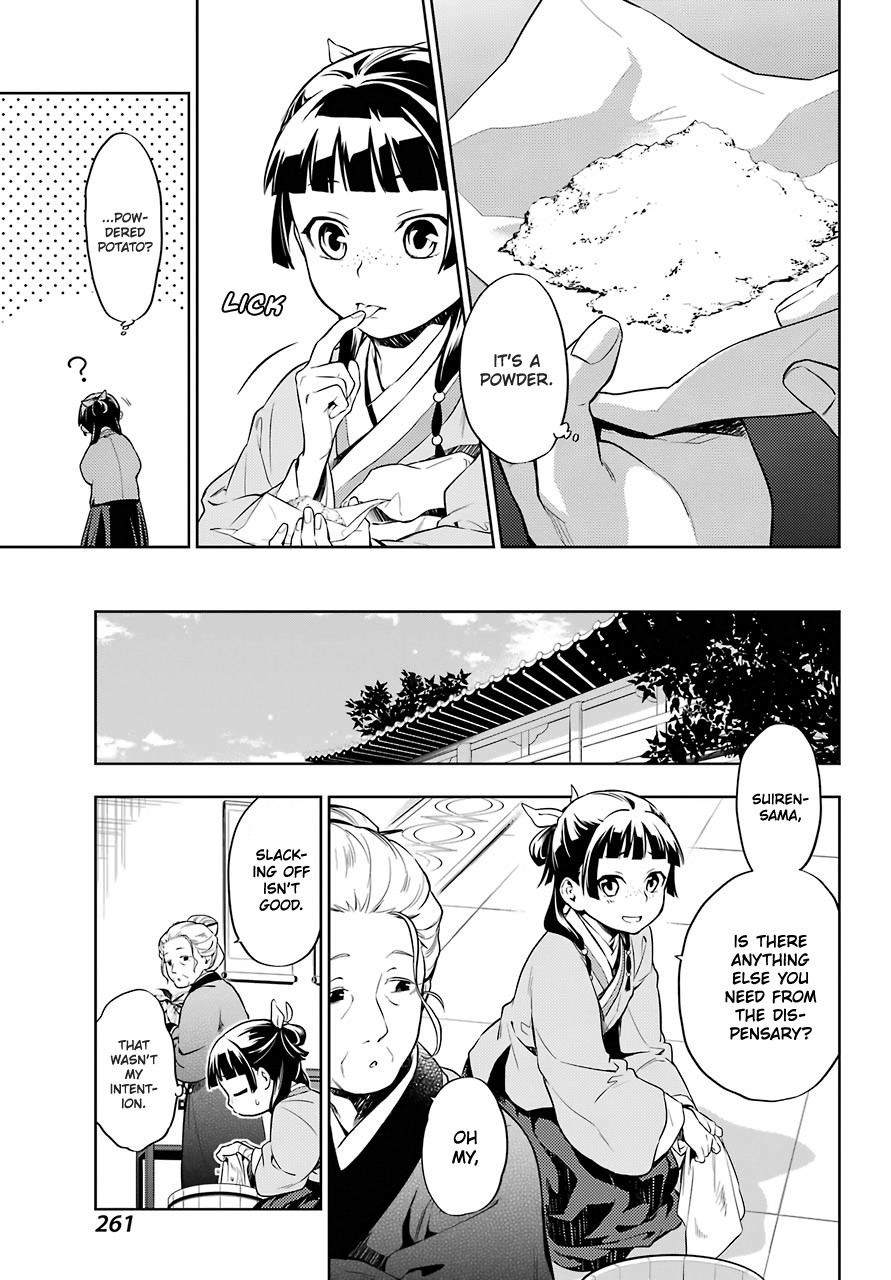 Kusuriya no Hitorigoto Chapter 30 page 11 - Chapter 30: Sui Rei
