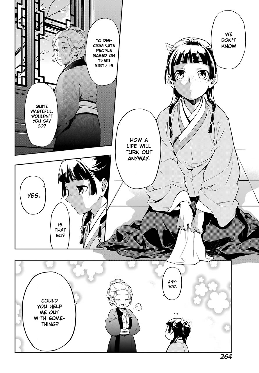 Kusuriya no Hitorigoto Chapter 30 page 14 - Chapter 30: Sui Rei
