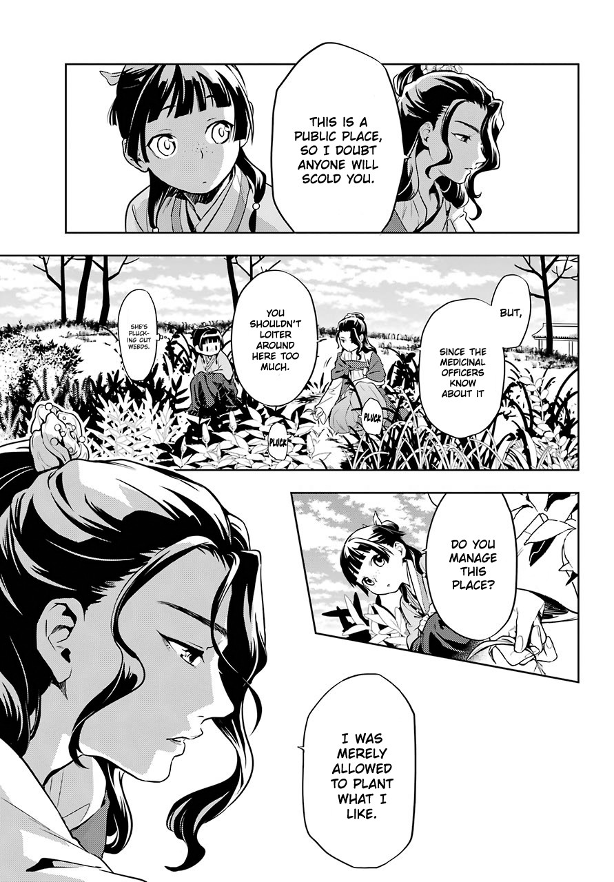 Kusuriya no Hitorigoto Chapter 30 page 21 - Chapter 30: Sui Rei