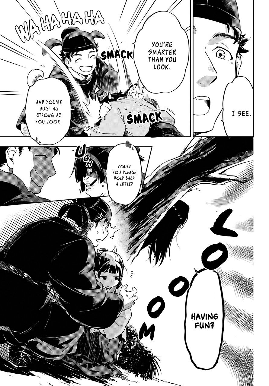 Kusuriya no Hitorigoto Chapter 31 page 11 - Chapter 31: Coincidence or Inevitable