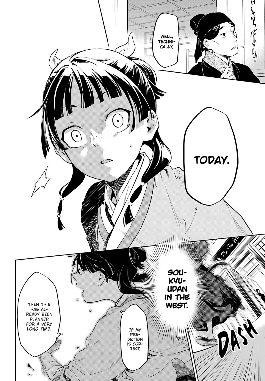 Kusuriya no Hitorigoto Chapter 32 page 10 - Chapter 32: The Medium Ritual Master