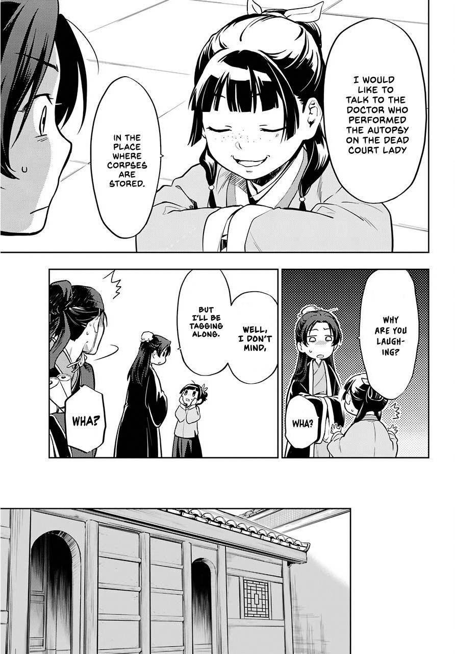 Kusuriya no Hitorigoto Chapter 33 page 18 - Chapter 33: The Devil's Trumpet