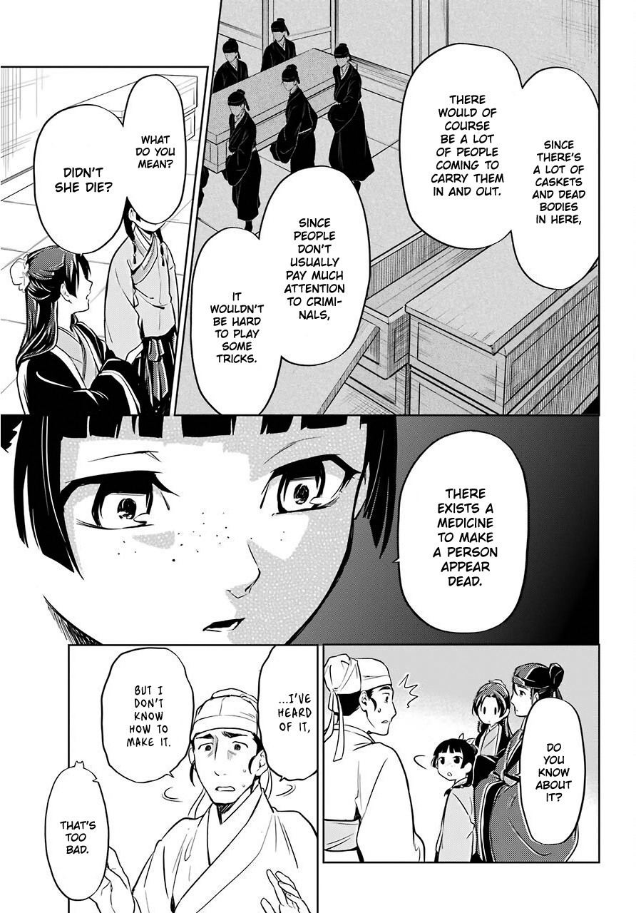 Kusuriya no Hitorigoto Chapter 33 page 29 - Chapter 33: The Devil's Trumpet