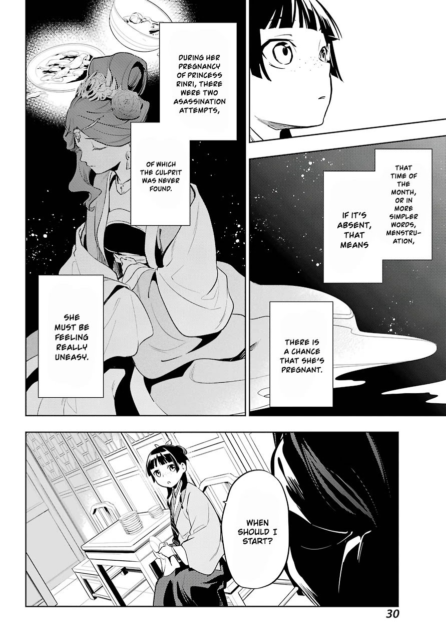 Kusuriya no Hitorigoto Chapter 34 page 22 - Chapter 34: Gao Shun