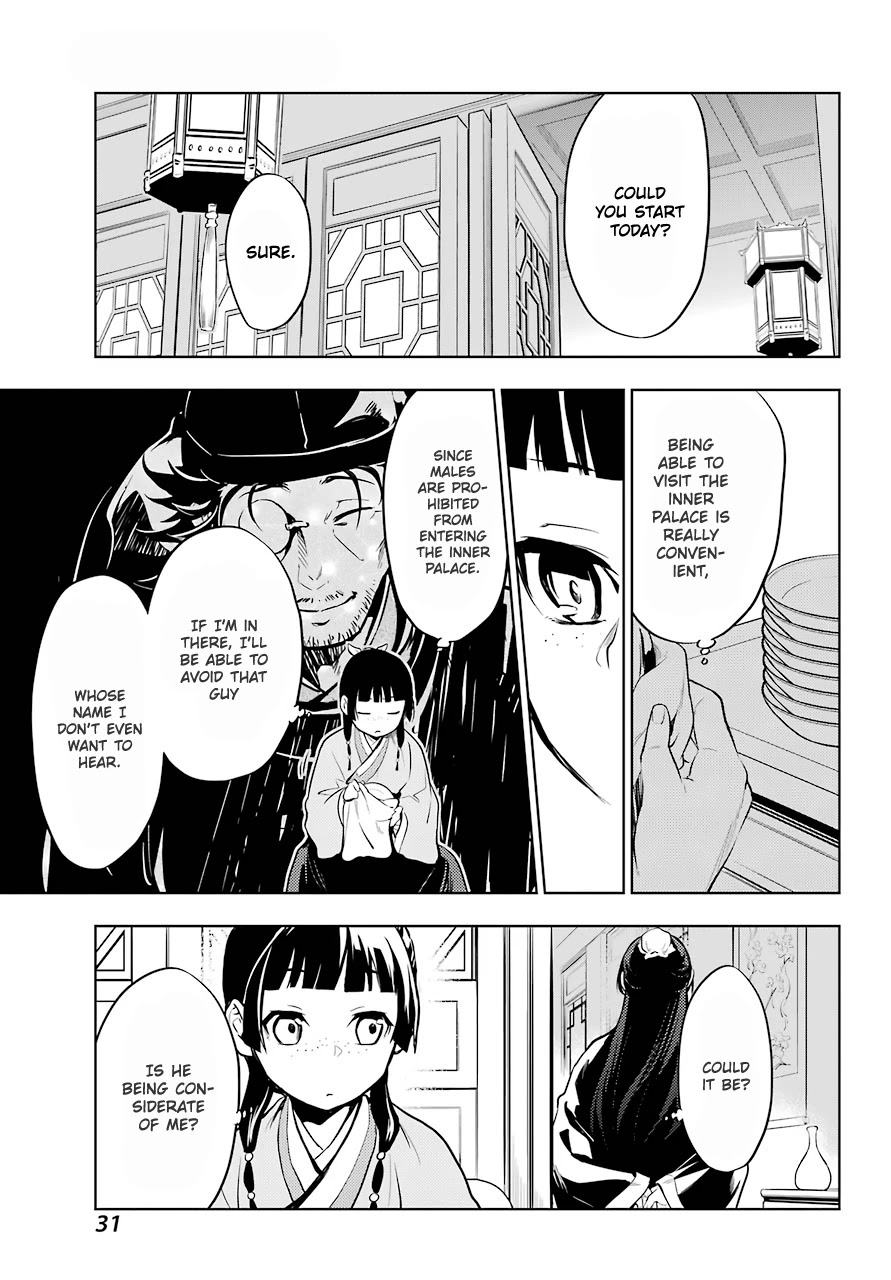 Kusuriya no Hitorigoto Chapter 34 page 23 - Chapter 34: Gao Shun