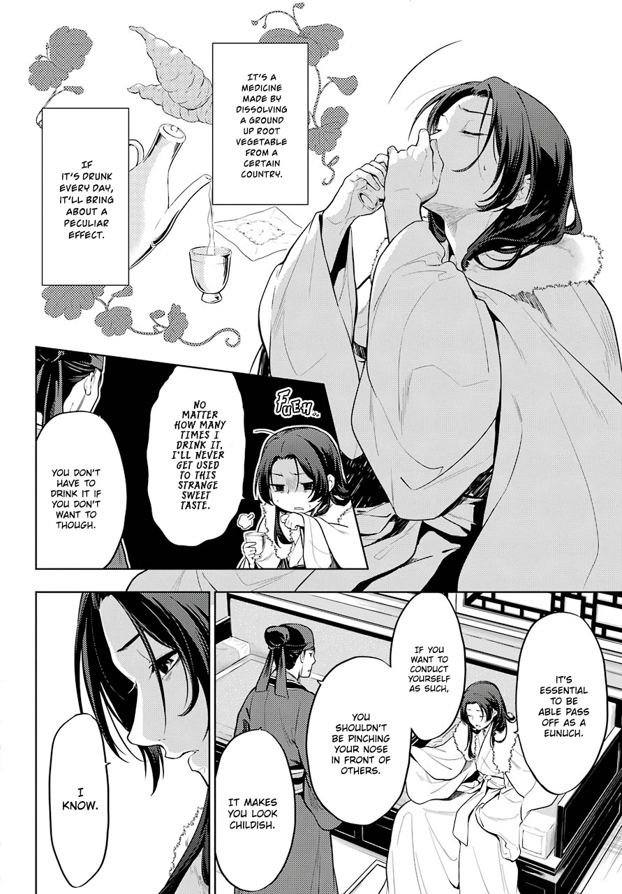 Kusuriya no Hitorigoto Chapter 34 page 8 - Chapter 34: Gao Shun