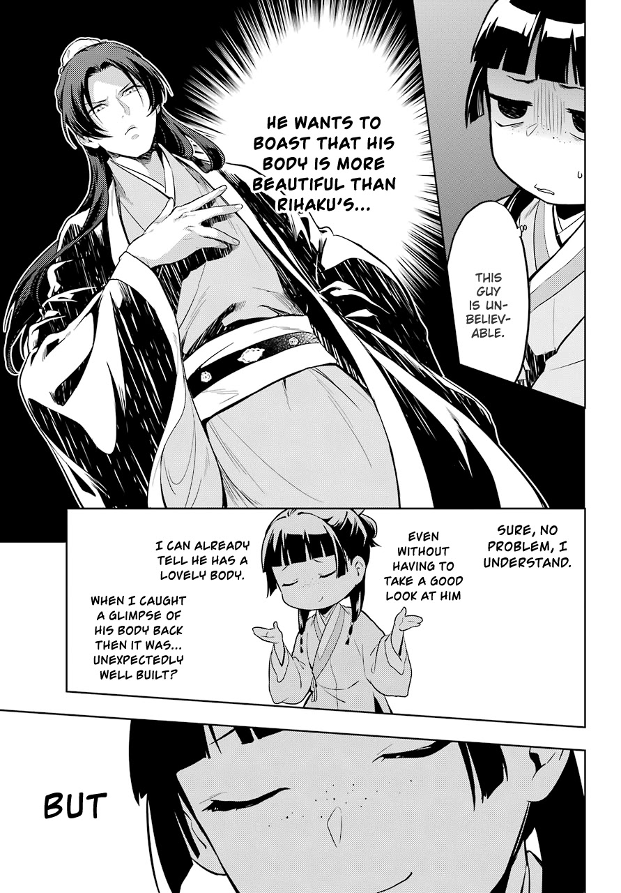 Kusuriya no Hitorigoto Chapter 35.2 page 19 - Chapter 35.2: Back to the Inner Palace (Part 2)