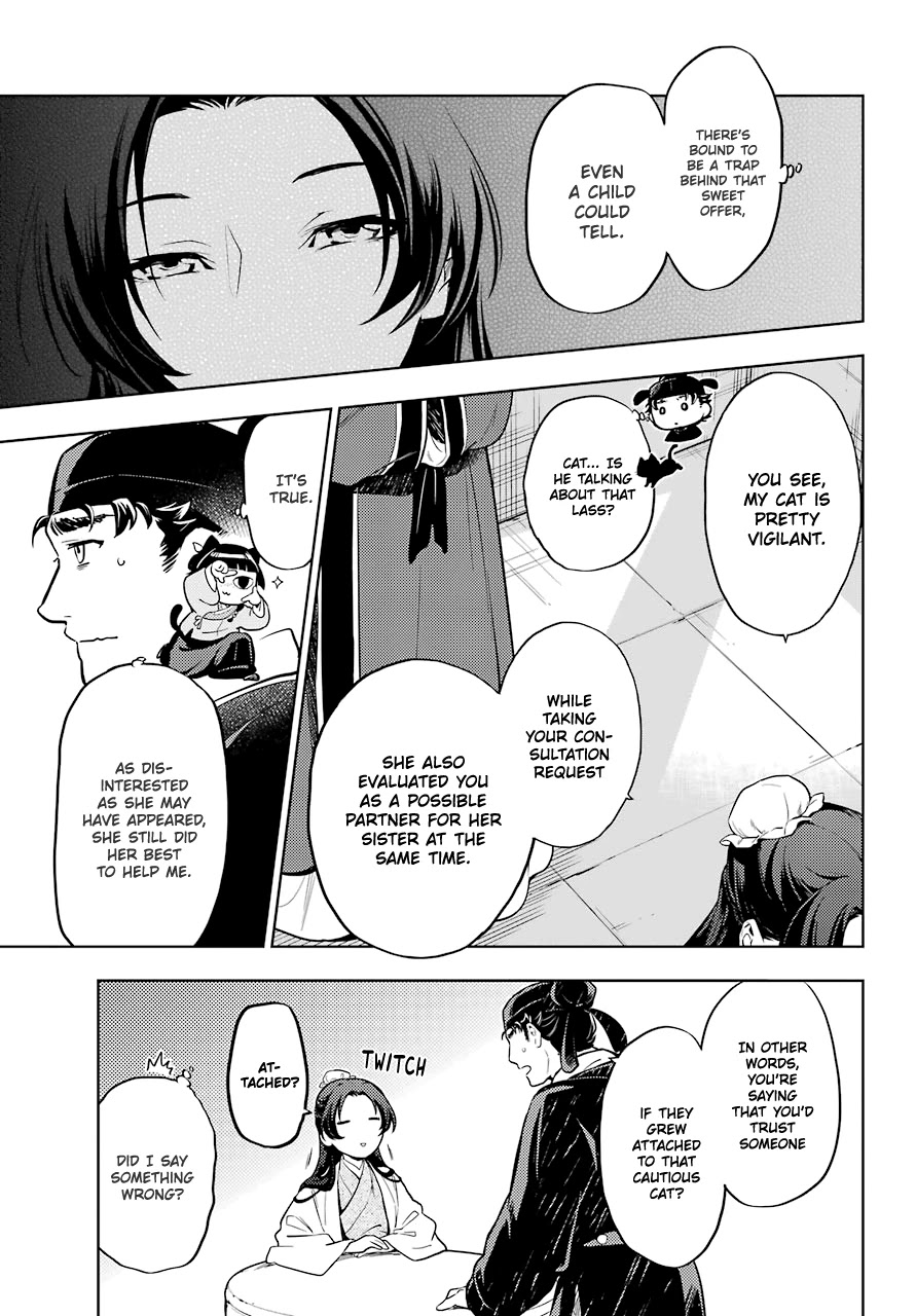 Kusuriya no Hitorigoto Chapter 35.2 page 27 - Chapter 35.2: Back to the Inner Palace (Part 2)