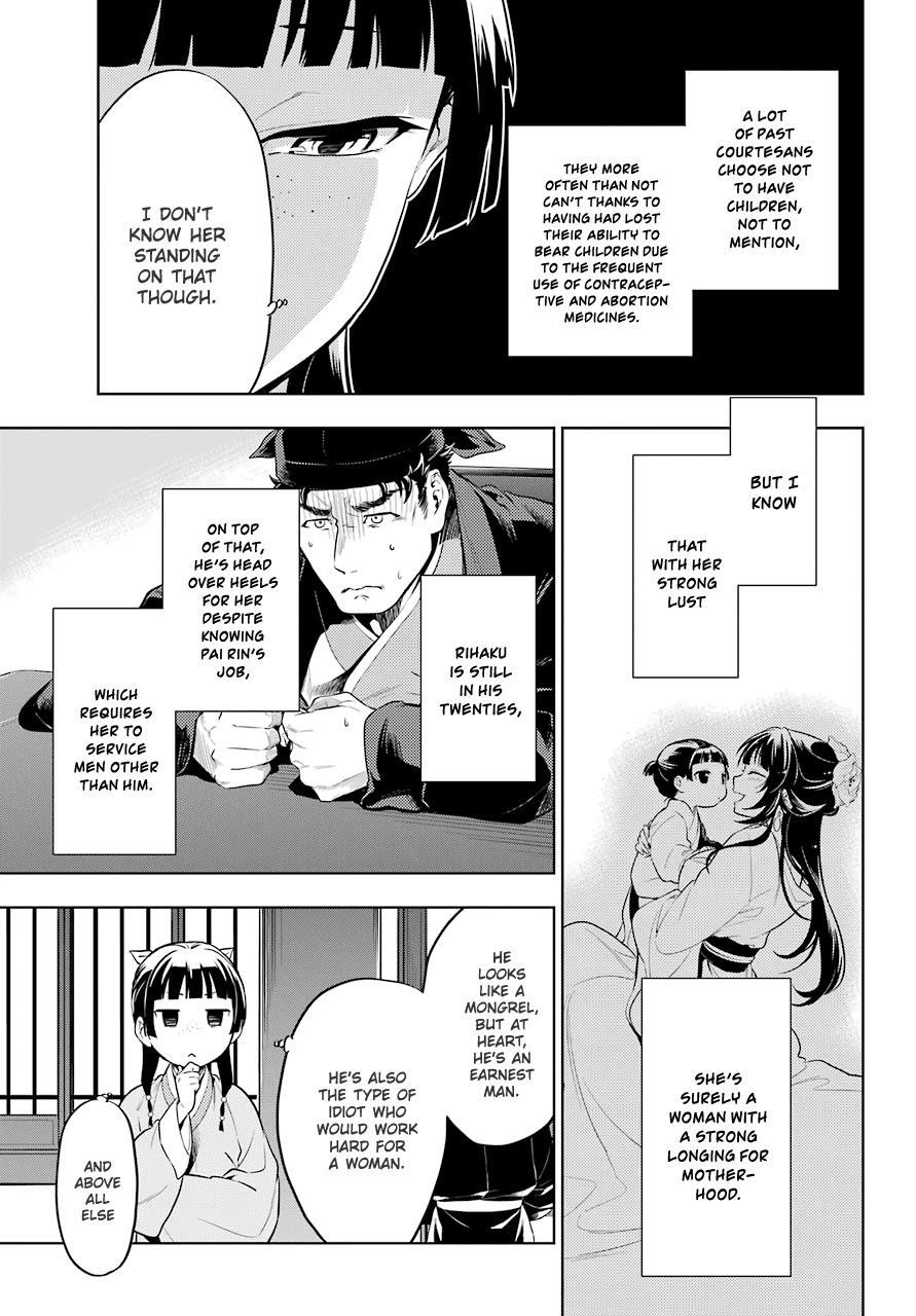 Kusuriya no Hitorigoto Chapter 35.2 page 7 - Chapter 35.2: Back to the Inner Palace (Part 2)