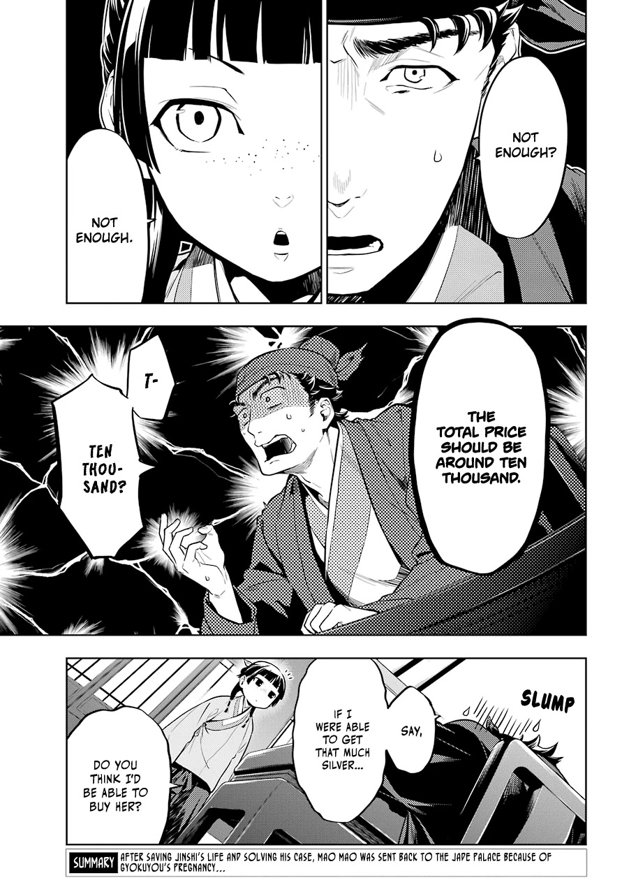 Kusuriya no Hitorigoto Chapter 35.2 page 9 - Chapter 35.2: Back to the Inner Palace (Part 2)