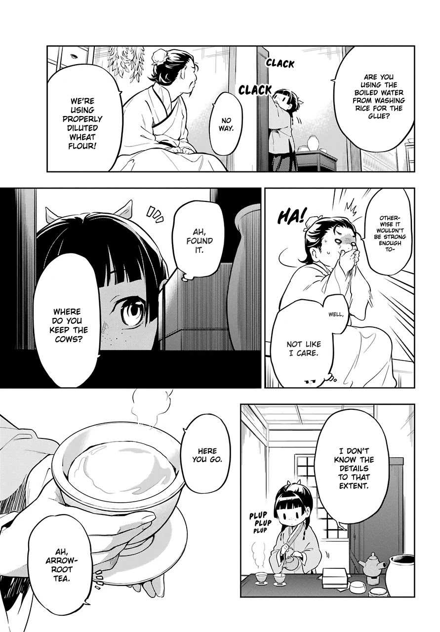 Kusuriya no Hitorigoto Chapter 35 page 18 - Chapter 35: Back to the Inner Palace (Part 1)